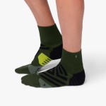 ON Mid Sock Jungle Lime Passion Running