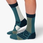 ON High Sock Storm Moss Passion Running