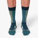 ON High Sock Storm Moss Passion Running