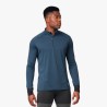 ON Weather-Shirt M Navy Passion Running