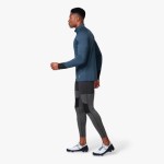 ON Weather-Shirt M Navy Passion Running