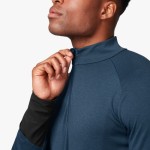 ON Weather-Shirt M Navy Passion Running
