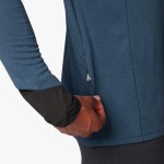 ON Weather-Shirt M Navy Passion Running