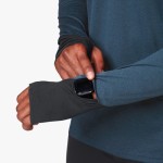 ON Weather-Shirt M Navy Passion Running
