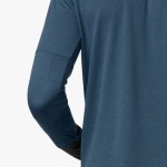 ON Weather-Shirt M Navy Passion Running