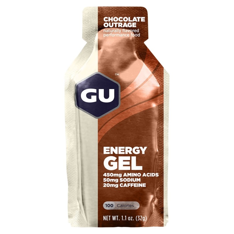 GU Gel Chocolate Outrage Passion Running