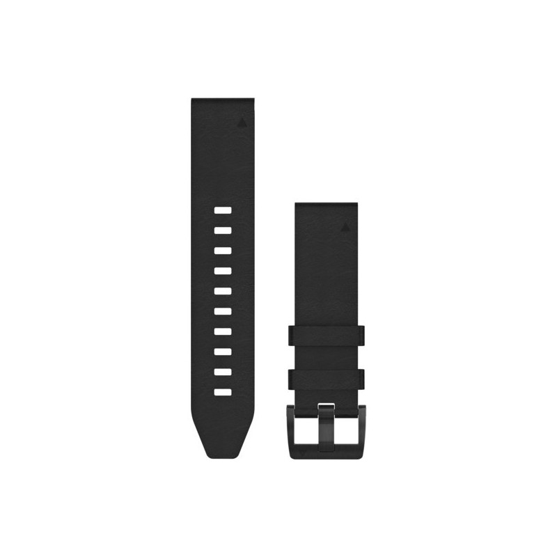 GARMIN Bracelet Montre QuickFit™ 22 Black Leather Passion