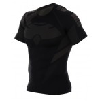 BRUBECK Tee-Shirt Manches Courtes Dry Noir Passion Running