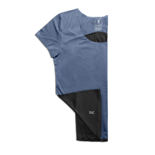 ON Performance-T W Cerulean/Black Passion Running