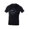 BRUBECK T-Shirt Thermique Homme OUTDOOR WOOL Noir Loup Passion