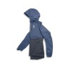 ON Weather Jacket M Cerulean/Dark Passion Running