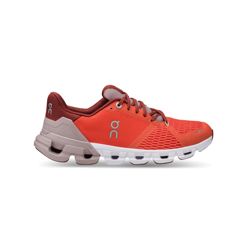 ON Cloudflyer W Flare/Quartz Passion Running