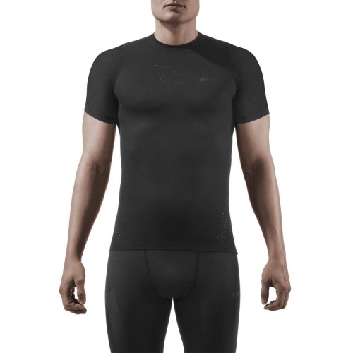 CEP Run Ultralight Shirt Short Sleeve Black Passion Running