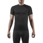 CEP Run Ultralight Shirt Short Sleeve Black Passion Running