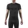 CEP Run Ultralight Shirt Short Sleeve Black Passion Running