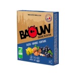 BAOUW Barres Énergétiques (Pack x3) BIO Cassis- Amande -