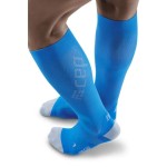 CEP run ultralight socks, electric blue/light grey Passion