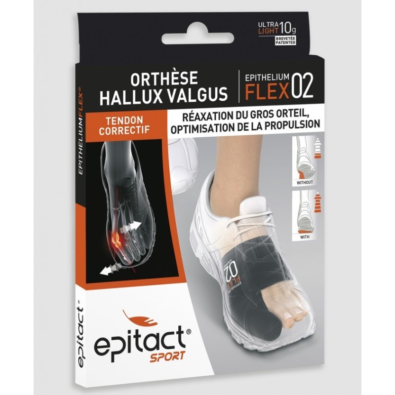 EPITACT Orthèse Hallux Valgus Epithelium Flex 02 Passion Running